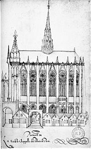 Sainte-Chapelle de Paris - Manuscrit français 9152