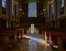 Sanctuary of St. Columba Catholic Cathedral in Youngstown, Ohio 03
