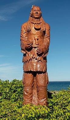 Statue of Chief Wawatam