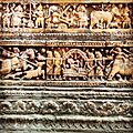 Terracotta work at puthiya govinda temple, rajshahi