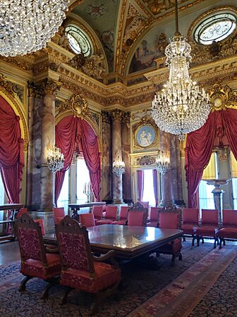 The Breakers. Newport, RI. Dining room. 20210723 (9)