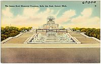 The James Scott Memorial Fountain, Belle Isle Park, Detroit, Mich (68300)