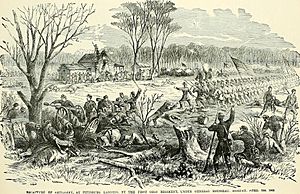 The soldier in our Civil War - a pictorial history of the conflict, 1861-1865, illustrating the valor of the soldier as displayed on the battle-field, from sketches drawn by Forbes, Waud, Taylor, (14576335498)