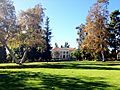 The west side of Marston Quad at Pomona College