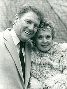 Tippi Hedren and her husband Noel Marshall