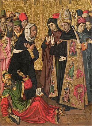Vergós Group - Saint Augustine Disputing with the Heretics - Google Art Project