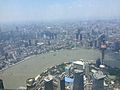 View from Shanghai Tower Observation Deck