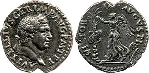 Vitellius, denarius, 69, RIC I 112