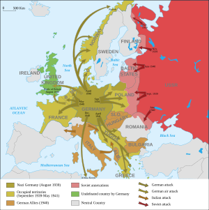 WWII in Europe 1939-1941-en