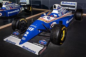 Williams FW15D front-left 2017 Williams Conference Centre.jpg