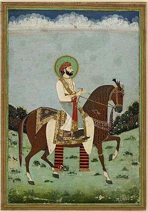1 Maharaja Sawai Jai Singh II ca 1725 Jaipur. British museum.jpg