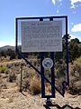 2014-09-08 12 54 33 "The Surveyors" Nevada historical marker along U.S. Route 50 at Bob Scott Summit, Nevada