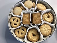 2019-11-29 14 52 43 The interior of a tin of McKenzie & Lloyds Danish Style Butter Cookies in the Dulles section of Sterling, Loudoun County, Virginia.jpg