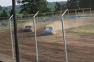 Amherst Speedway Four Cylinder race cars