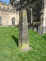 Anglo-Scandinavian high cross, Bakewell churchyard (geograph 3900946).jpg
