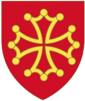 Arms of the counts of Toulouse, 13th century of Toulouse