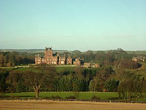 Ayton Castle grounds