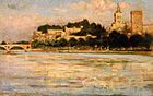 Beckwith James Carroll The Palace of the Popes and Pont d-Avignon