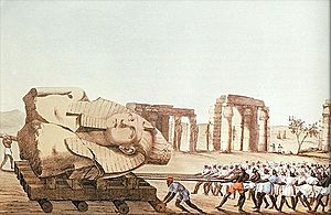 Belzoni memnon halage 1816