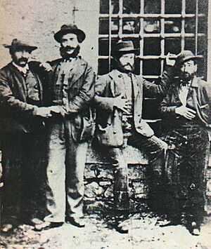 Briganti lucani Caruso Cafo Lamacchia e Tinna