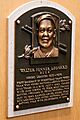 Buck Leonard HOF plaque in Cooperstown 2014