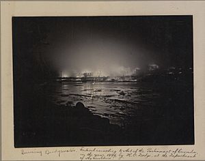 Burning Bridgewater (HS85-10-10448)