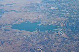 Camanche Reservoir From A320.jpg