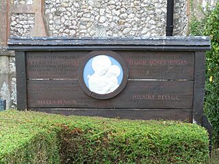 Church of Our Lady of Consolation and St Francis, Park Lane, West Grinstead (August 2011) (Grave of Hilaire Belloc)