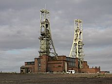Clipstone - Colliery Headstocks