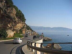 Coast south of Vlorë - panoramio