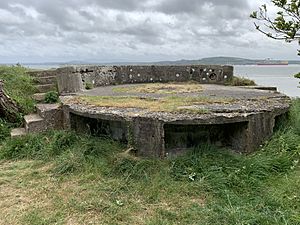 Downing Point Battery Gun Emplacement
