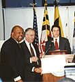 Elijah Cummings, Paul Sarbanes, and Andrew Cuomo