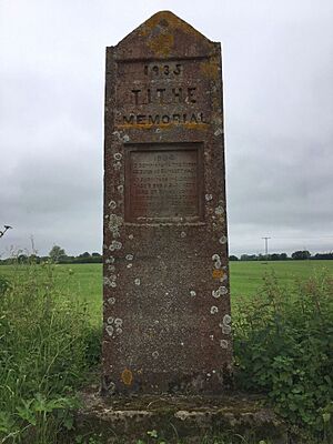 Elmsett tithe memorial, Suffolk