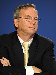 Eric Schmidt at the 37th G8 Summit in Deauville 037