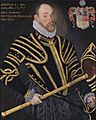 Field Marshal Sir William Pelham, Lord Justice of Ireland (d 1587) by Hieronimo Custodis