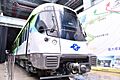 First unit of the Alstom Metropolis train of Wanda–Zhonghe–Shulin Line revealed at the Jincheng depot