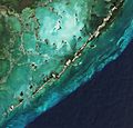 Florida Keys (from Lower Matecumbe Key to Key Largo) by Sentinel-2