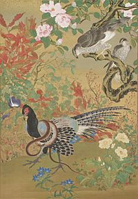 Flowers and Birds, Kawanabe Kyōsai