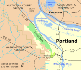 Forest Park in Portland.location map.png