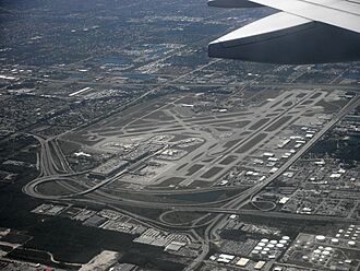 Fort Lauderdale, Florida - FLL from airplane