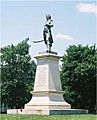 General Hugh Mercer Memorial Statue in Washington Avenue Historic District, Fredericksburg, VA