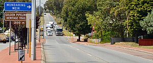 Great Eastern Highway in Mundaring