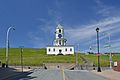 Halifax Town Clock seen from Carmichael Street