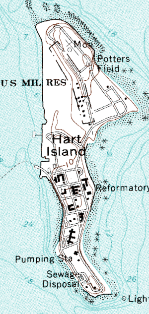 Hart Island, Bronx, 1966 (cropped)
