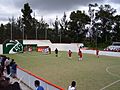 Indoor Soccer Game in Mexico