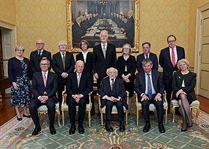 Irish Judges with President of Ireland, May 2024