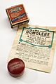 Jar of 'Domolene' ointment, London, England, 1945-1965 Wellcome L0058221
