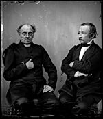 Johan Ludvig Runeberg and Zacharias Topelius, 1863
