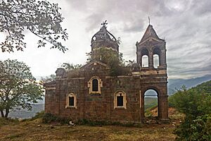 Kapan, Kavart, Greek church, 1865 Капан, Каварт, Храм во имя Св. священномученика Харалампия, 1865 - panoramio