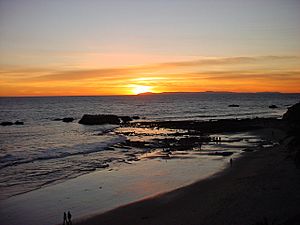Laguna Beach CA Sunset winter07